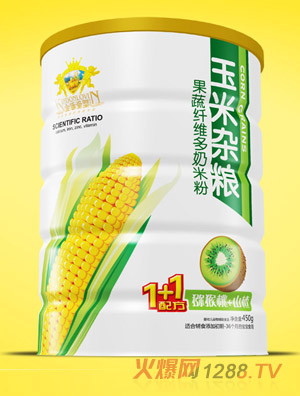 金盾愛(ài)嬰獼猴桃山楂草莓胡蘿卜玉米雜糧奶米粉鐵聽(tīng)