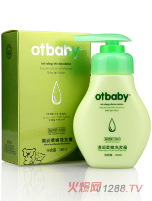 otbaby清潤(rùn)柔嫩洗發(fā)露180ml