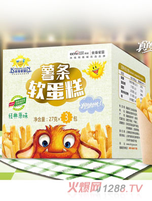金盾愛(ài)嬰薯?xiàng)l軟蛋糕經(jīng)典原味