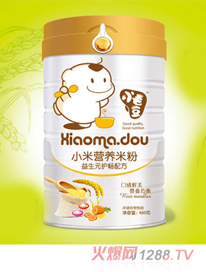 小毛豆益生元護(hù)暢配方小米營(yíng)養(yǎng)米粉