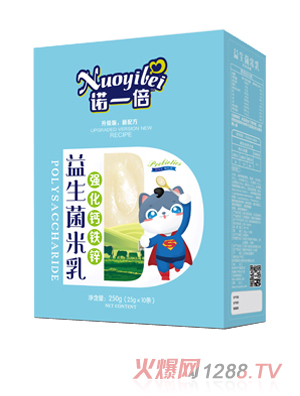諾一倍益生菌米乳-強化鈣鐵鋅 盒裝
