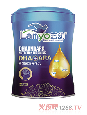 藍(lán)幼DHA+ARA乳酸菌營(yíng)養(yǎng)米乳