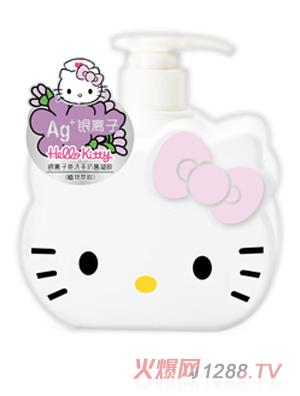 Hello Kitty初酷銀離子免洗手抗菌凝膠（植物萃?。?- 副本