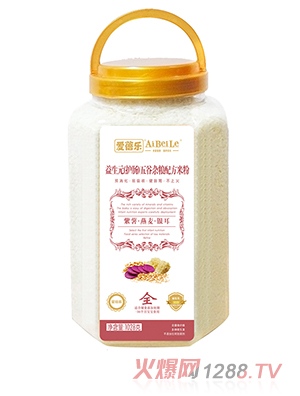 愛蓓樂益生元（護暢）五谷雜糧配方米粉1028g 紫薯燕麥銀耳