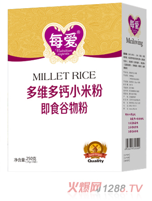 每愛多維多鈣小米粉 盒裝