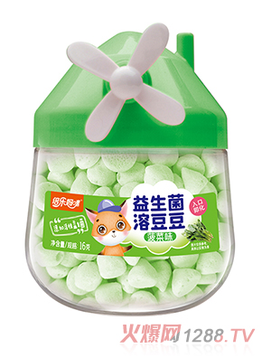 倍樂(lè)媽咪益生菌溶豆豆-風(fēng)車罐菠菜味
