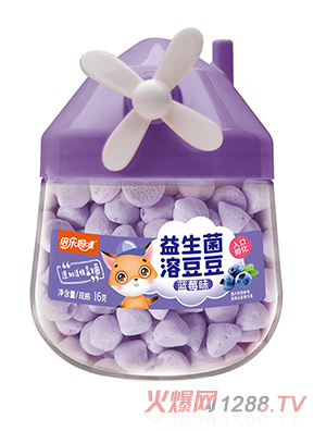 倍樂(lè)媽咪益生菌溶豆豆-風(fēng)車罐藍(lán)莓味