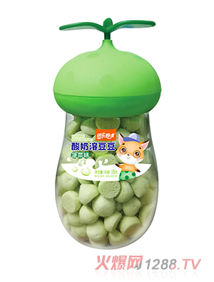 倍樂(lè)媽咪酸奶溶豆豆-樹葉罐菠菜味