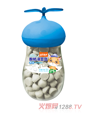 倍樂(lè)媽咪酸奶溶豆豆-樹葉罐原味